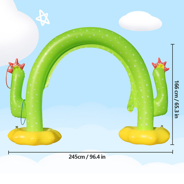 cactus inflatable sprinkler